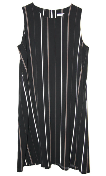 RN649 - 16 - Fulmar Dress - Black Stripes