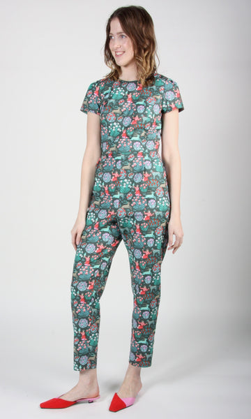 RN1538 - 14 - Auk Jumpsuit - Leopard Tulip People