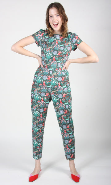 RN1538 - 14 - Auk Jumpsuit - Leopard Tulip People