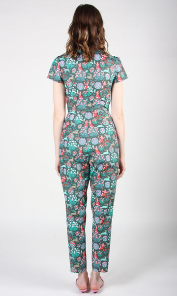 RN1538 - 14 - Auk Jumpsuit - Leopard Tulip People
