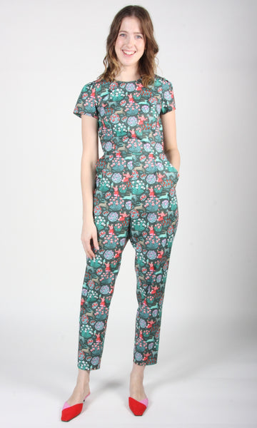 RN1538 - 14 - Auk Jumpsuit - Leopard Tulip People