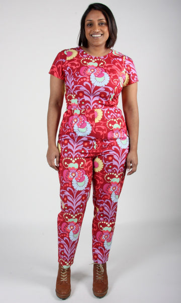 RN1342 - 6 - Auk Jumpsuit - Blacklight Orchid