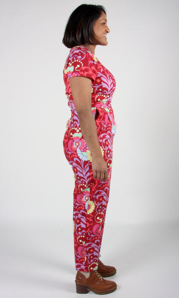 RN1342 - 6 - Auk Jumpsuit - Blacklight Orchid