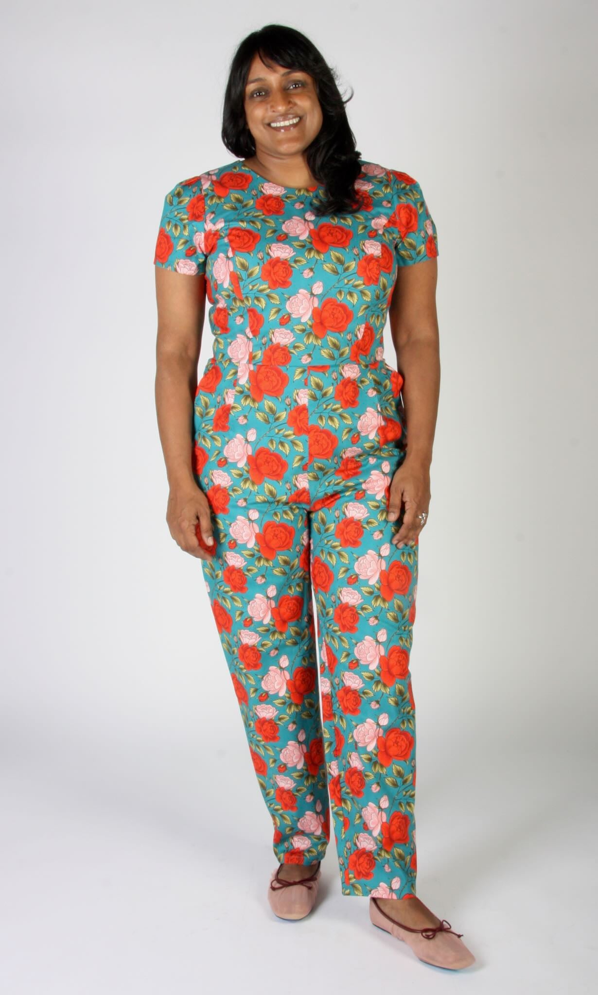 Auk Jumpsuit - Roses
