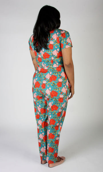 Auk Jumpsuit - Roses