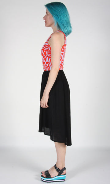 RN1373 - 2 - Barbtail Skirt - Black