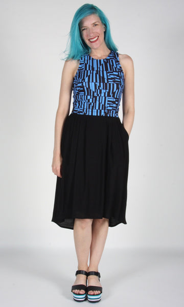 RN1615 - XS - Lark Tank -  Violet/Black Shards
