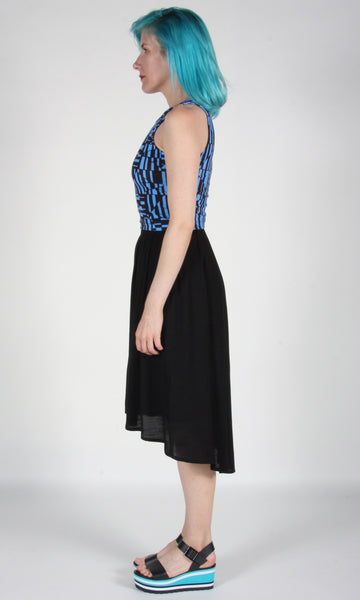RN1615 - XS - Lark Tank -  Violet/Black Shards