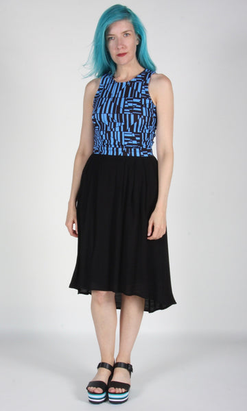 RN1615 - XS - Lark Tank -  Violet/Black Shards