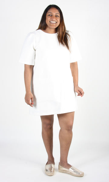 SS380 - 18 - Bishop Dress - Ecru