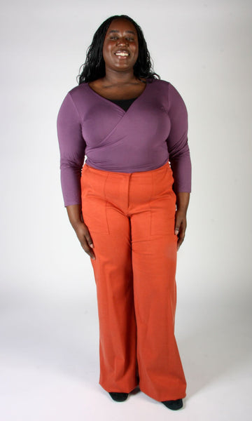 Crescentchest Top - Plum