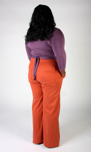 Crescentchest Top - Plum