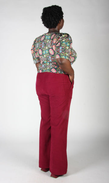 RN1328 - 12 - Bloodfool Pant - Mulberry