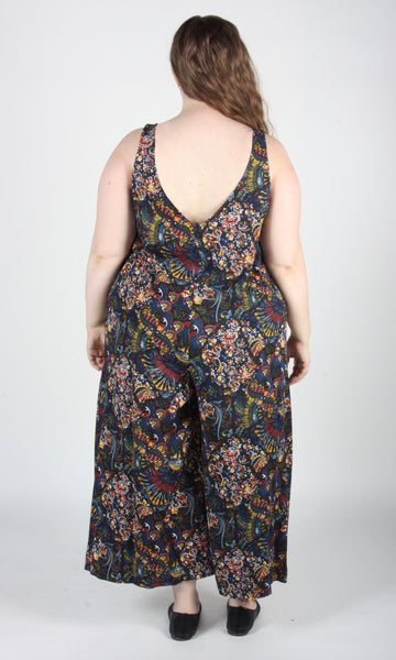 RN1484 - S - Bobwhite Jumpsuit - Blue Paisley