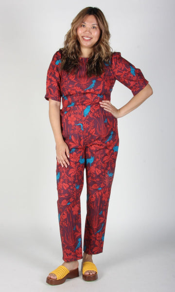 RN1343 - 14 - Brambling Jumpsuit - Cyanimal