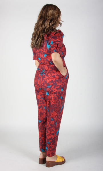 RN1343 - 14 - Brambling Jumpsuit - Cyanimal