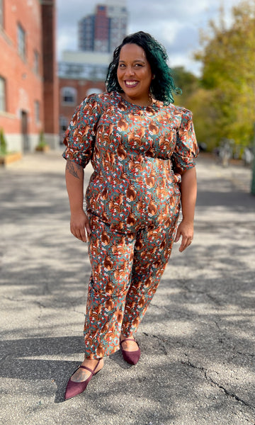 Brambling Jumpsuit - Hare Berry