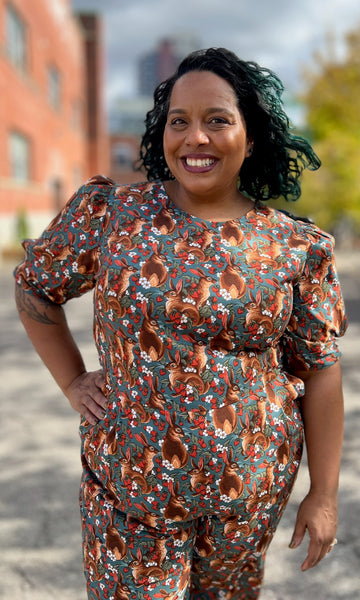 Brambling Jumpsuit - Hare Berry