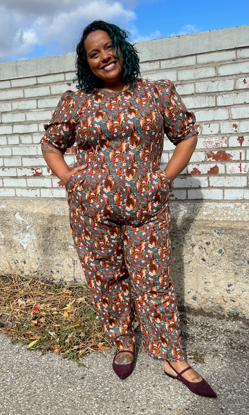 Brambling Jumpsuit - Hare Berry