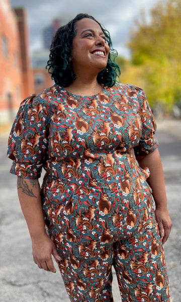 Brambling Jumpsuit - Hare Berry