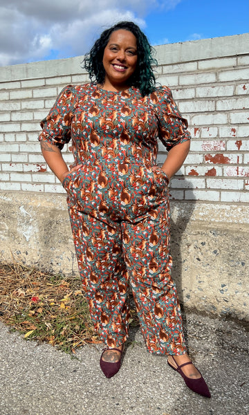 Brambling Jumpsuit - Hare Berry