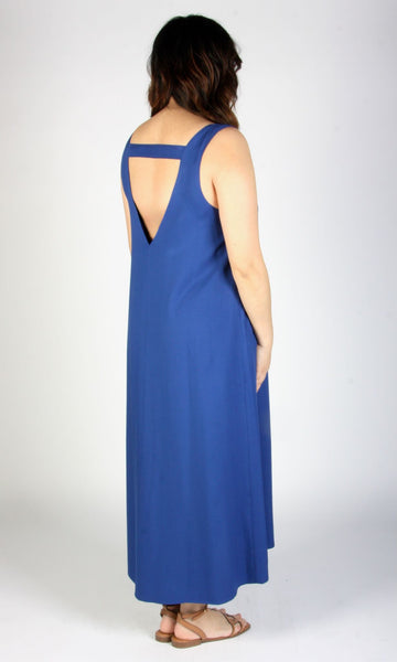 Brushfinch Dress - Cobalt