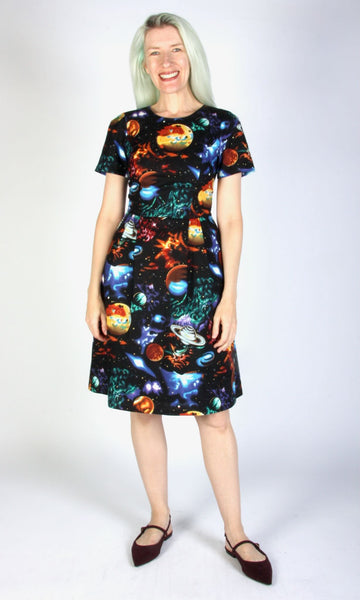 Buttonquail Dress - Intergalactic