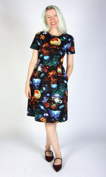 Buttonquail Dress - Intergalactic