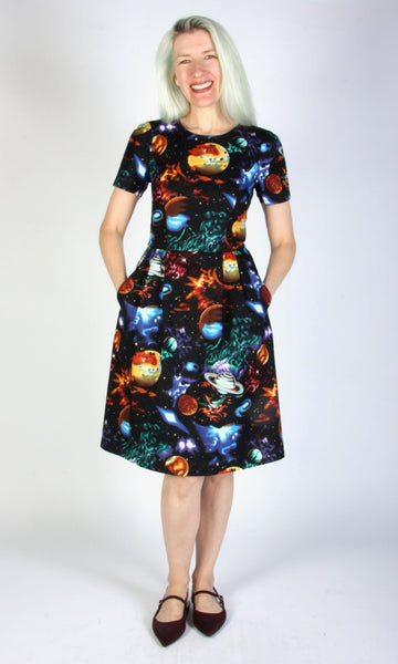 Buttonquail Dress - Intergalactic