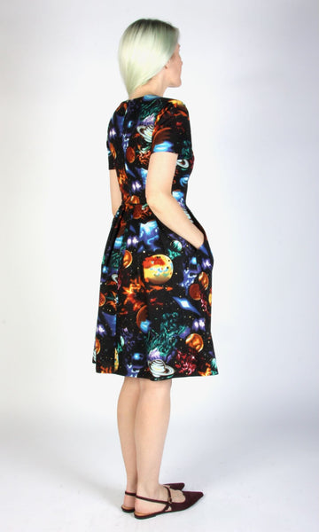 Buttonquail Dress - Intergalactic