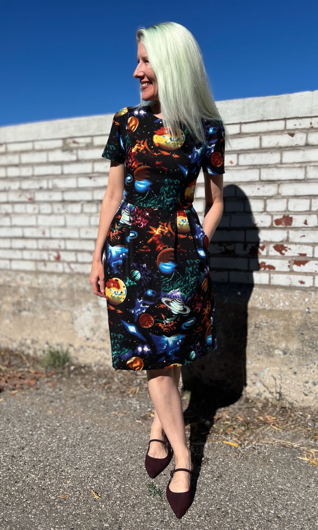 Buttonquail Dress - Intergalactic