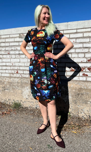 Buttonquail Dress - Intergalactic