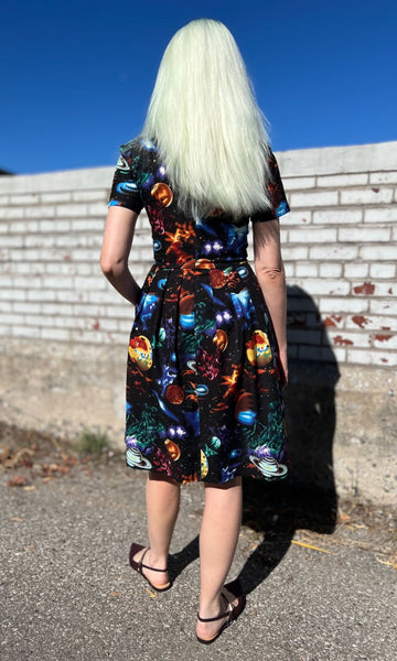 Buttonquail Dress - Intergalactic