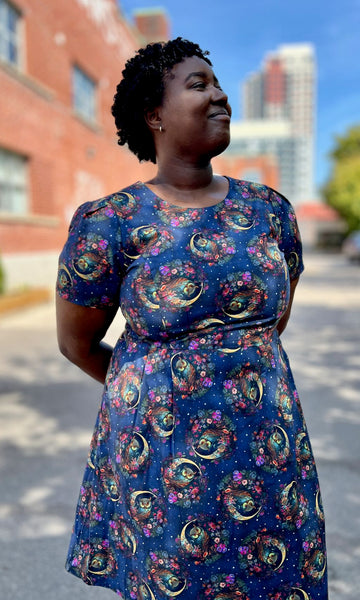 Buttonquail Dress - Night Owls