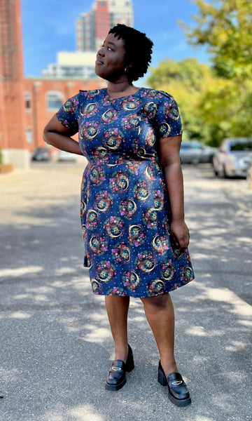 Buttonquail Dress - Night Owls