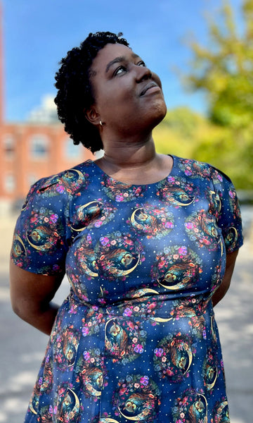 Buttonquail Dress - Night Owls