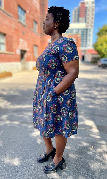 Buttonquail Dress - Night Owls