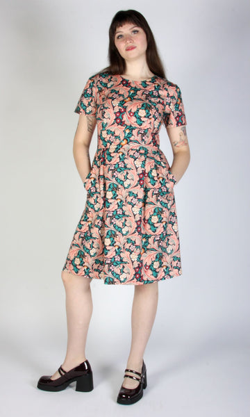 Buttonquail Dress - Acanthus