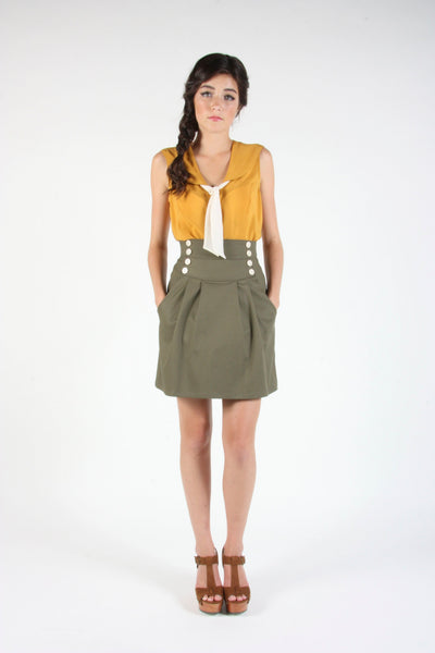 RN1709 - 12 - Canard Top - Ochre