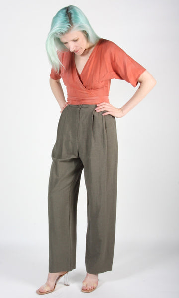 RN1215 - XS - Olomao Top - Sandwashed Coral