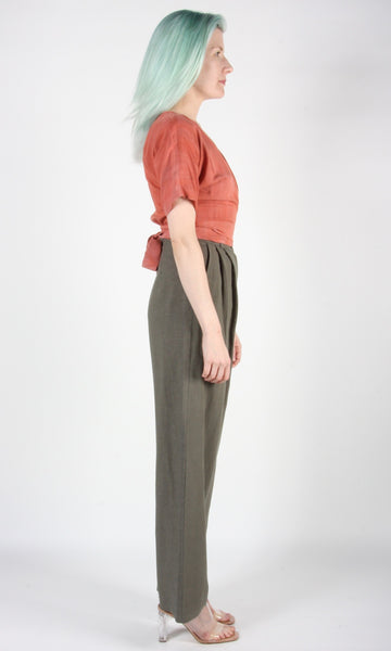 RN1215 - XS - Olomao Top - Sandwashed Coral
