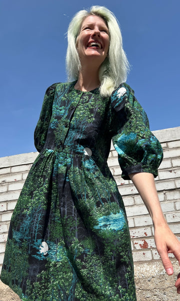 Cinnamon Bittern Dress - Sleepwalker