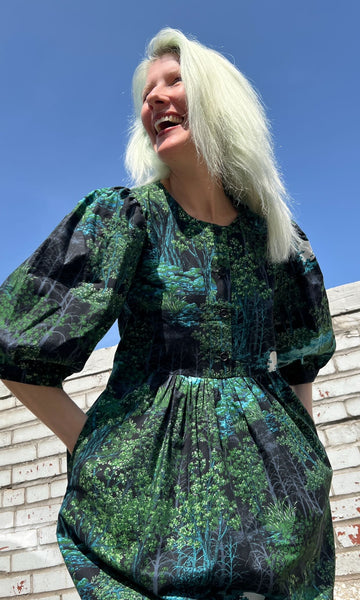 Cinnamon Bittern Dress - Sleepwalker