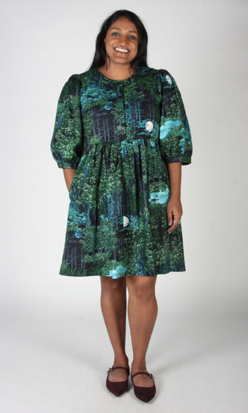 Cinnamon Bittern Dress - Sleepwalker