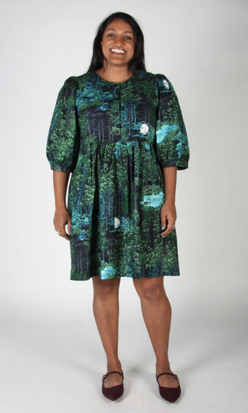 Cinnamon Bittern Dress - Sleepwalker