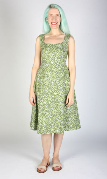 Columba Dress - Greenies