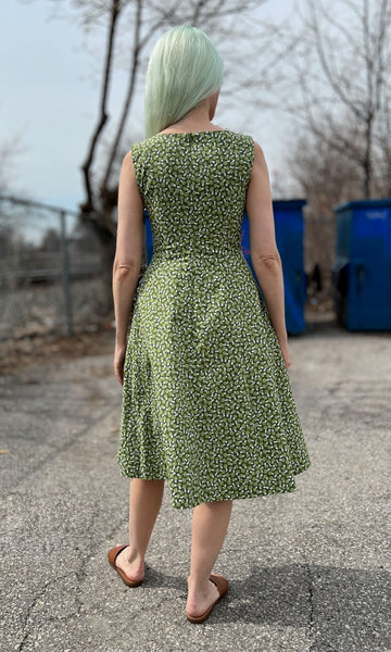 Columba Dress - Greenies