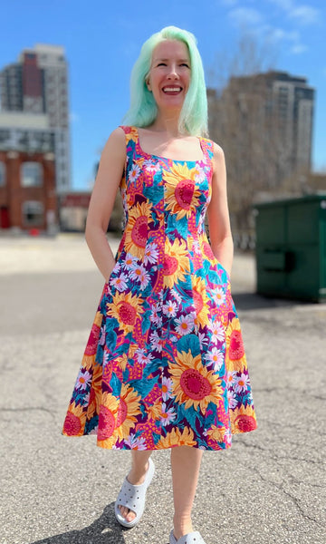 Columba Dress - Sunflower Kingdom
