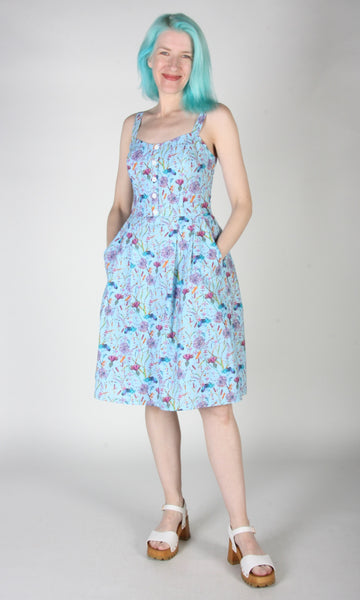 Corncrake Dress - Flower Toss