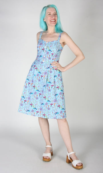 Corncrake Dress - Flower Toss